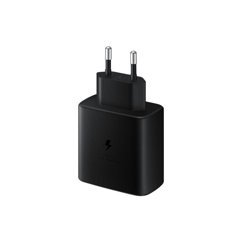 Lateral de Samsung EP-TA845XBEGWW Carga Súper Rápida USB-C 45W Negro - Cargador