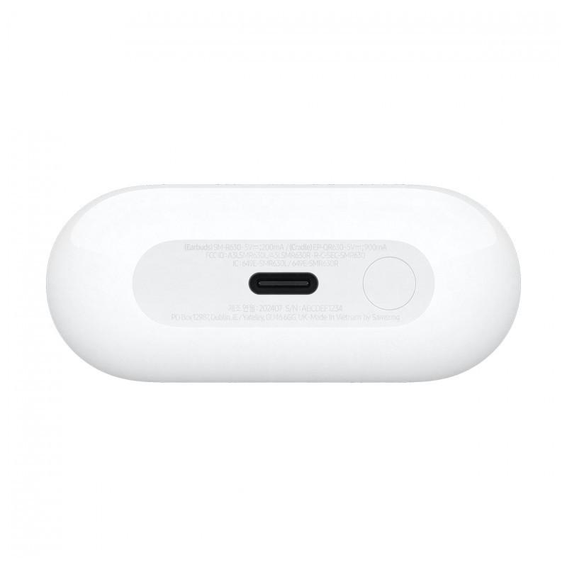 vista inferior de los Auriculares Inalámbricos Samsung Galaxy Buds3 Pro Blanco