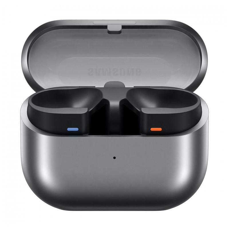 tapa superior del estuche de carga de los Auriculares Inalámbricos Samsung Galaxy Buds3 Pro Gris