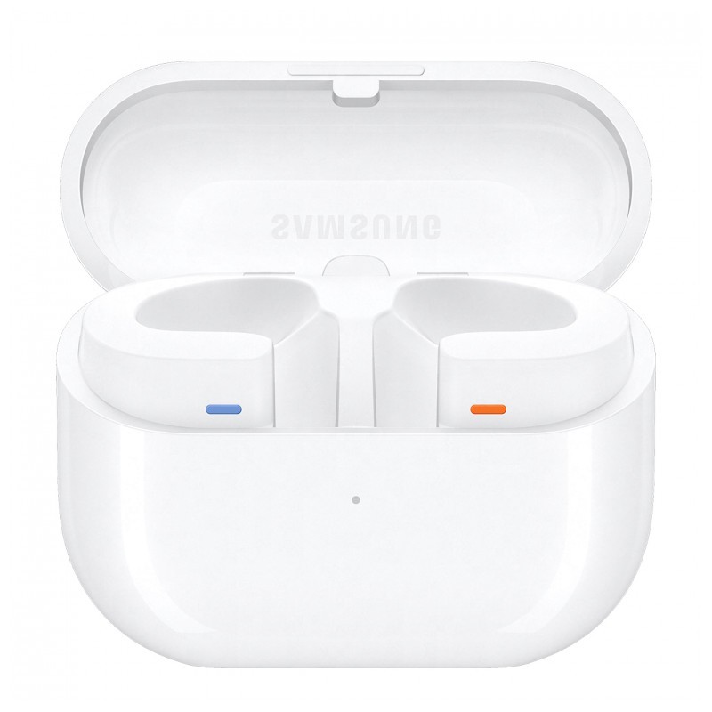 tapa superior del estuche de carga de los Auriculares Inalámbricos Samsung Galaxy Buds3 Blanco