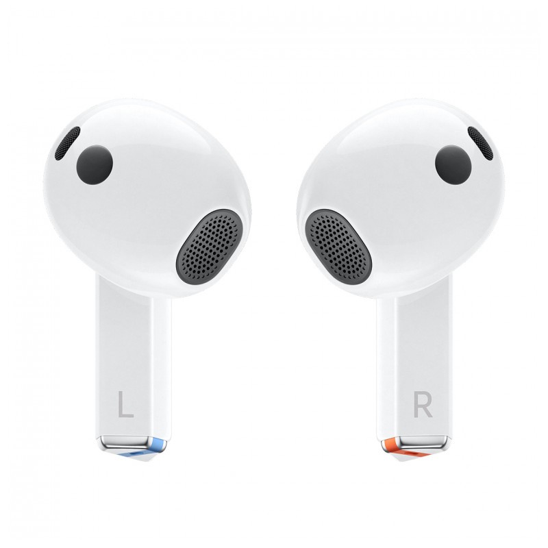 vista frontal de los Auriculares Inalámbricos Samsung Galaxy Buds3 Blanco