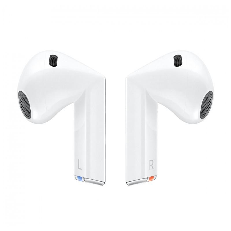 vista lateral de los Auriculares Inalámbricos Samsung Galaxy Buds3 Blanco