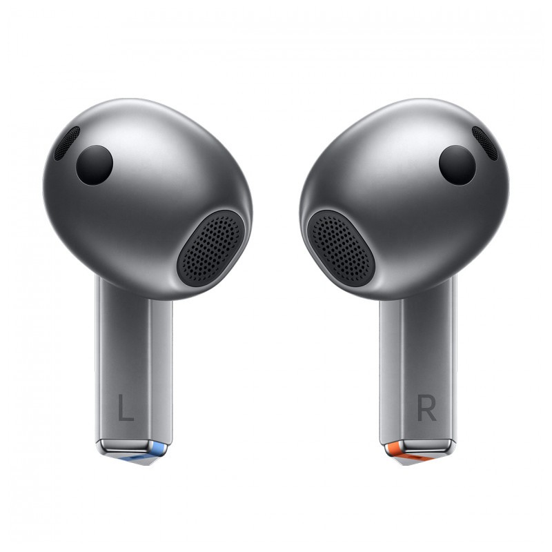 vista frontal de los Auriculares Inalámbricos Samsung Galaxy Buds3 Gris