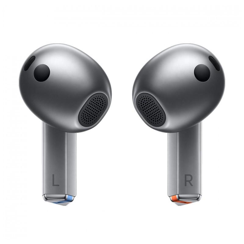 vista frontal de los Auriculares Inalámbricos Samsung Galaxy Buds3 Gris