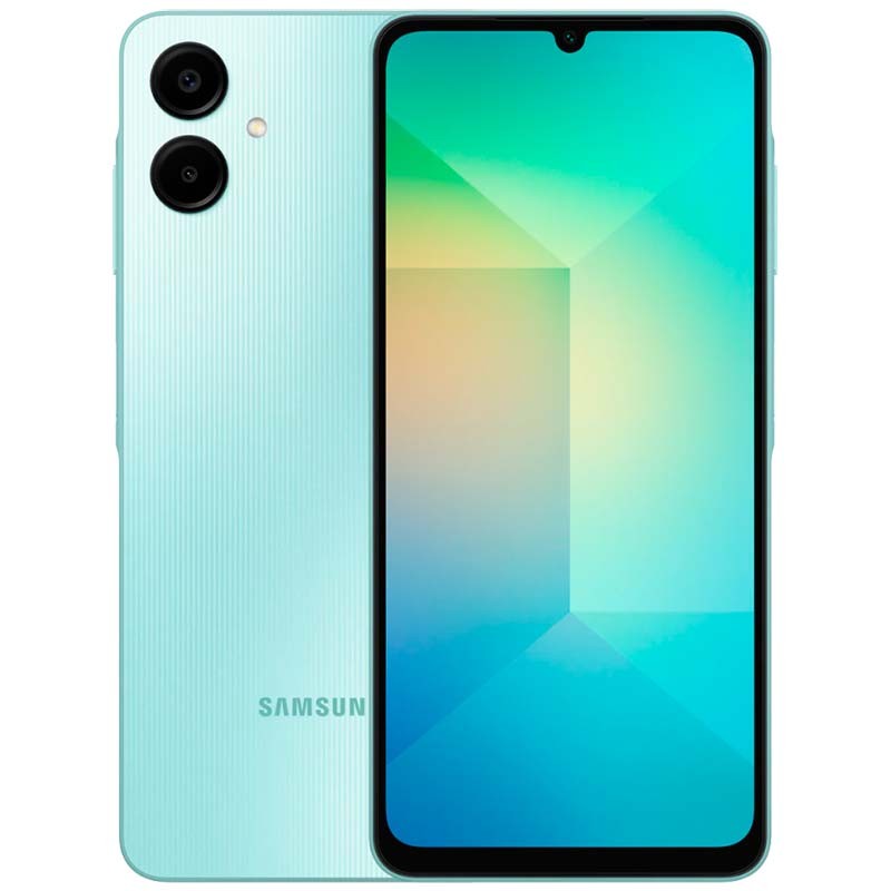 Samsung Galaxy A06 4G 4GB/64GB Verde Claro - Teléfono móvil