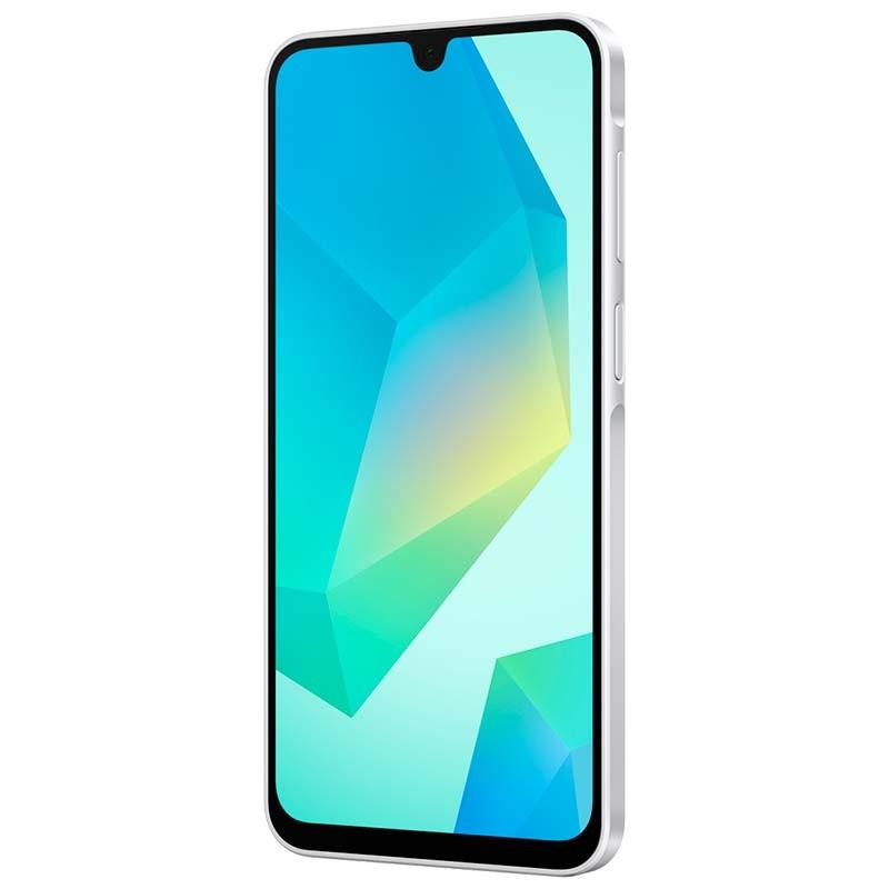 Samsung Galaxy A16 4G 8GB/256GB Cinzento - vista frontal e lateral direita