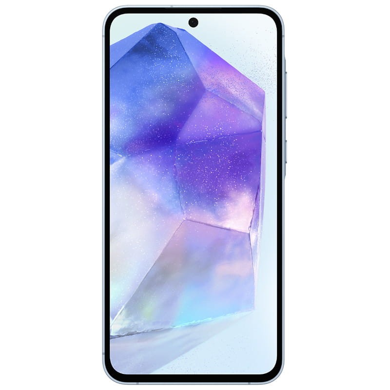 Frontal de Samsung Galaxy A55 5G 8GB/128GB Azul - Teléfono Móvil