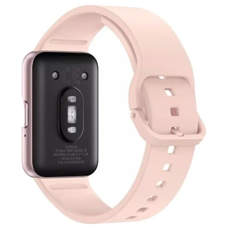 Trasera de Samsung Galaxy Fit 3 R390 40mm Oro Rosa - Pulsera de Actividad