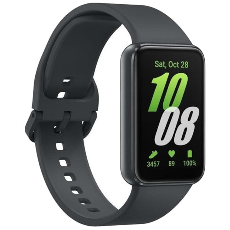 Ecrã de Samsung Galaxy Fit 3 R390 40mm Preto - Pulseira de Atividade