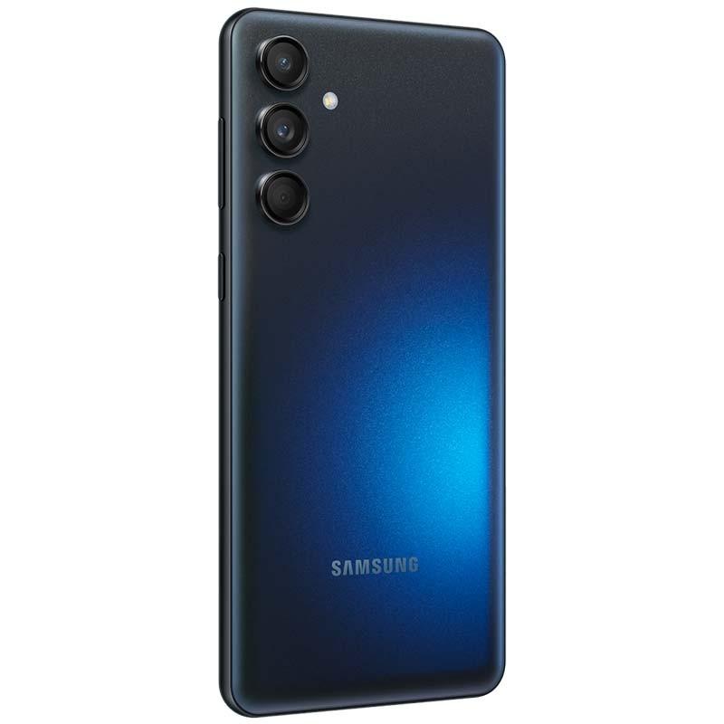 Samsung Galaxy M55 5G 8GB/256GB Negro - Teléfono móvil Vista trasera lado derecho