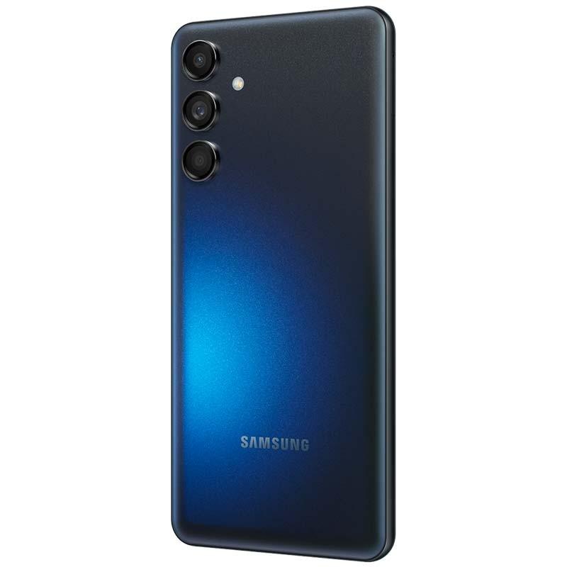 Samsung Galaxy M55 5G 8GB/256GB Negro - Teléfono móvil Vista trasera lado izquierdo
