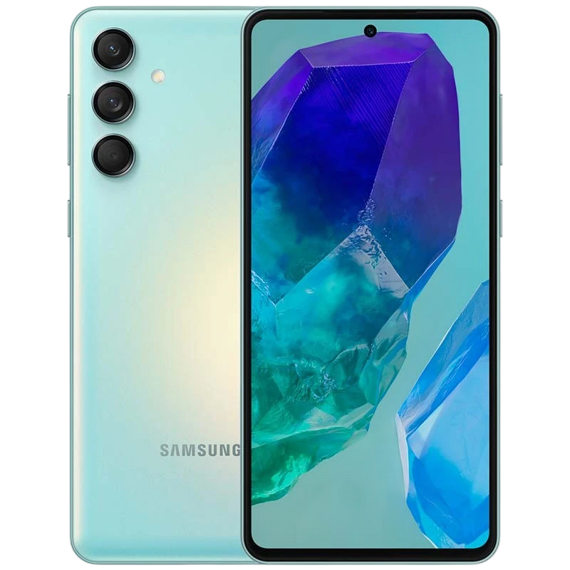 Samsung Galaxy M55 5G 8GB/256GB Verde Claro - Teléfono móvil