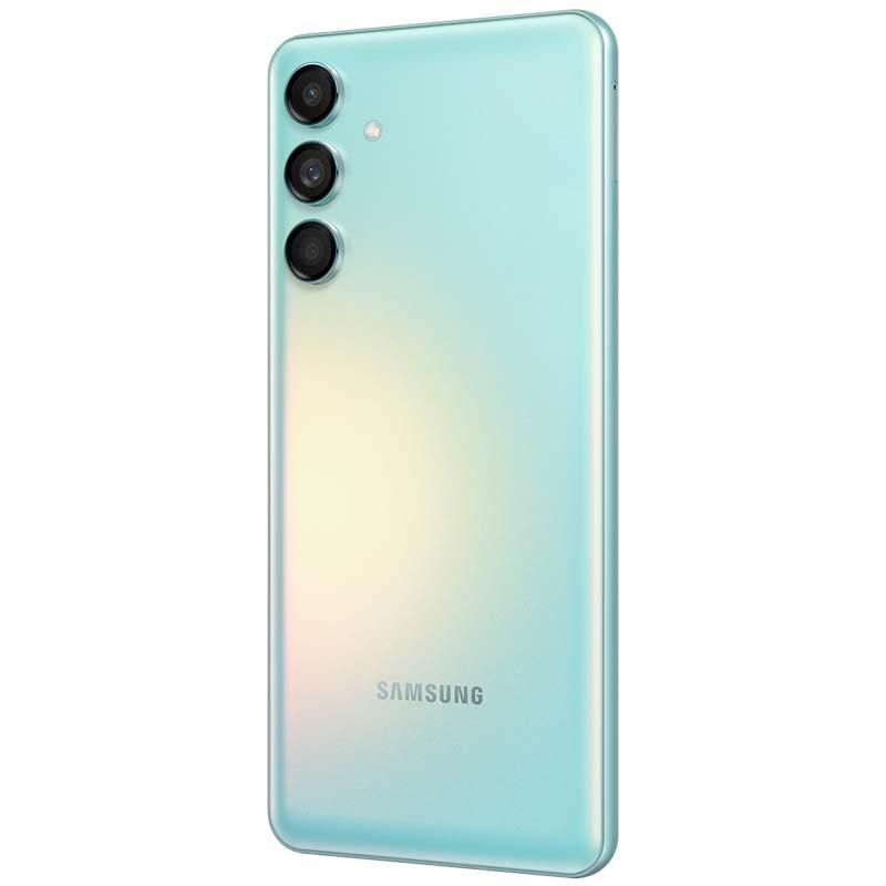 Samsung Galaxy M55 5G 8GB/256GB Verde Claro - Teléfono móvil Trasera lado izquierdo