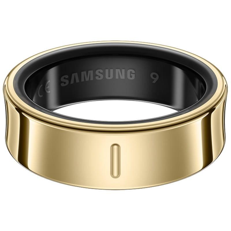 Adaptável Samsung Galaxy Ring Tamanho 14 Ouro Titânio - Anel Inteligente