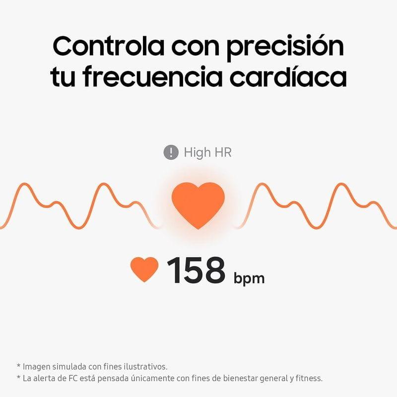 Ritmo cardíaco de Samsung Galaxy Ring Tamanho 14 Ouro Titânio - Anel Inteligente