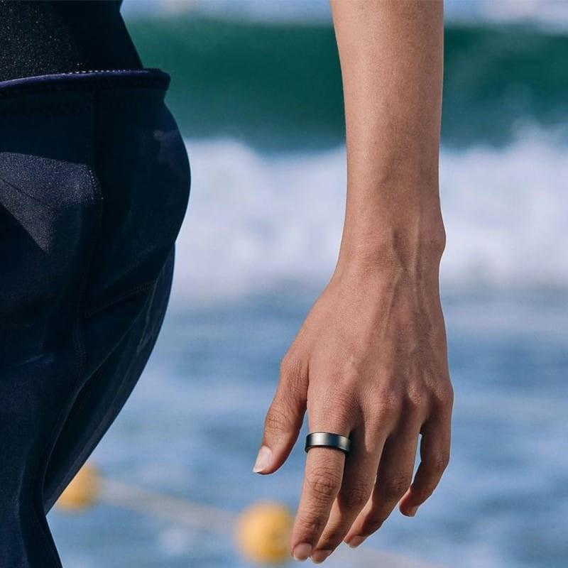 Ouro de Samsung Galaxy Ring Tamanho 14 Ouro Titânio - Anel Inteligente