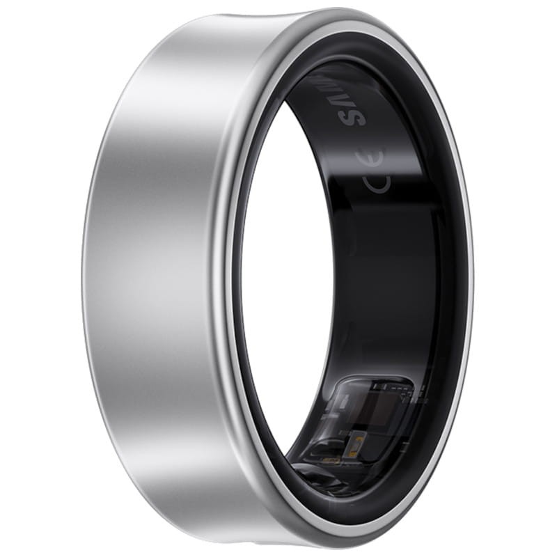 Devant de Samsung Galaxy Ring Taille 7 Titane Argent - Smart Ring