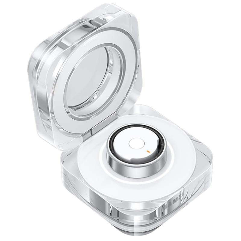 Boîtier de charge de Samsung Galaxy Ring Taille 7 Titane Argent - Smart Ring