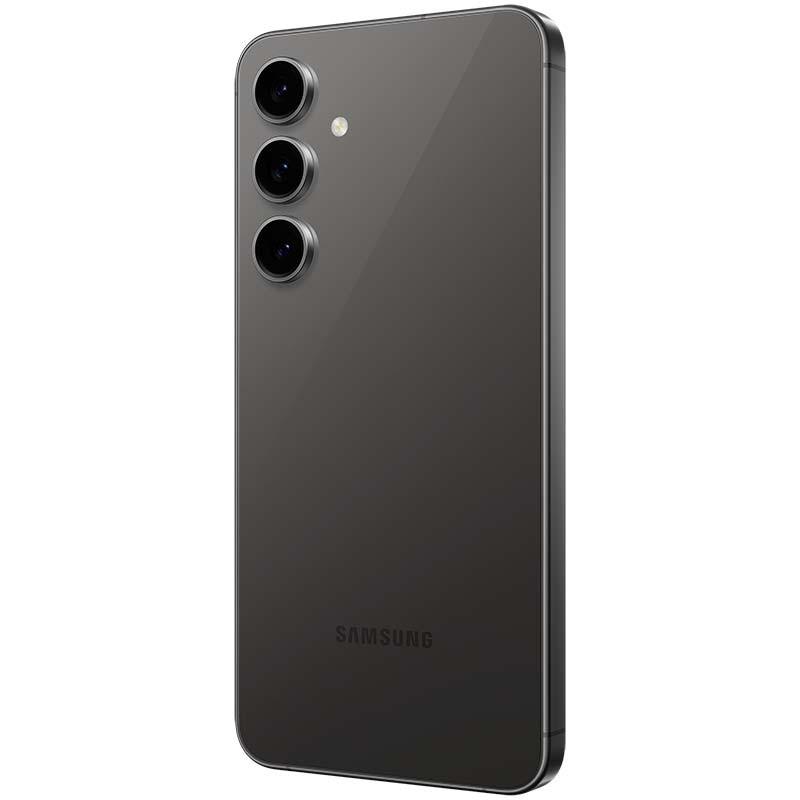 Samsung Galaxy S24 FE 5G 8GB/256GB Grafito - vista trasera y lateral izquierdo