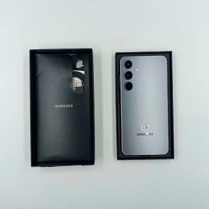 Conteúdo da caixa do telemóvel Samsung Galaxy S24 5G 8GB/128GB Cinzento