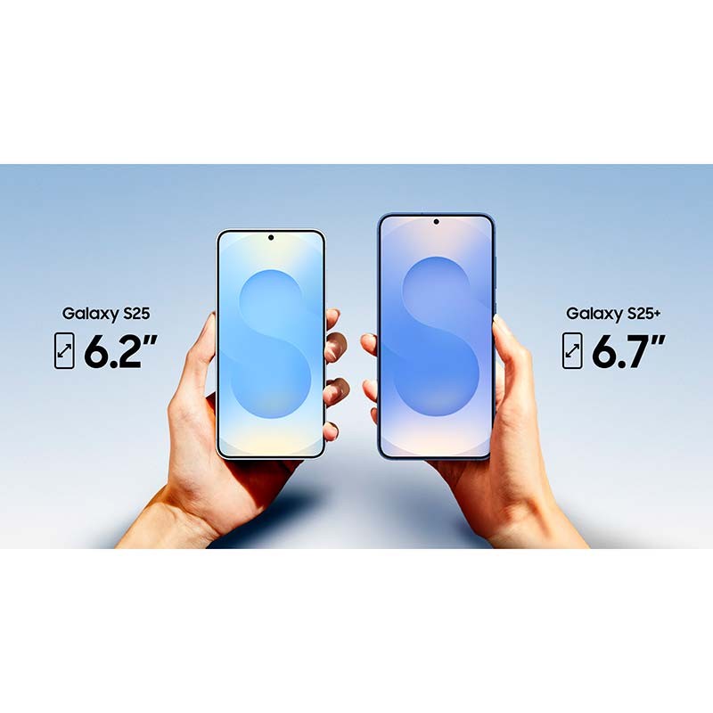 Samsung Galaxy S25 5G 12GB/128GB Azul - tamaño de pantalla