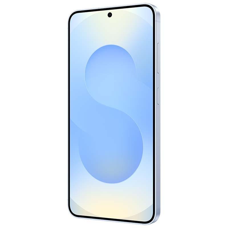 Samsung Galaxy S25 5G 12GB/128GB Azul - vista frontal y lateral derecho