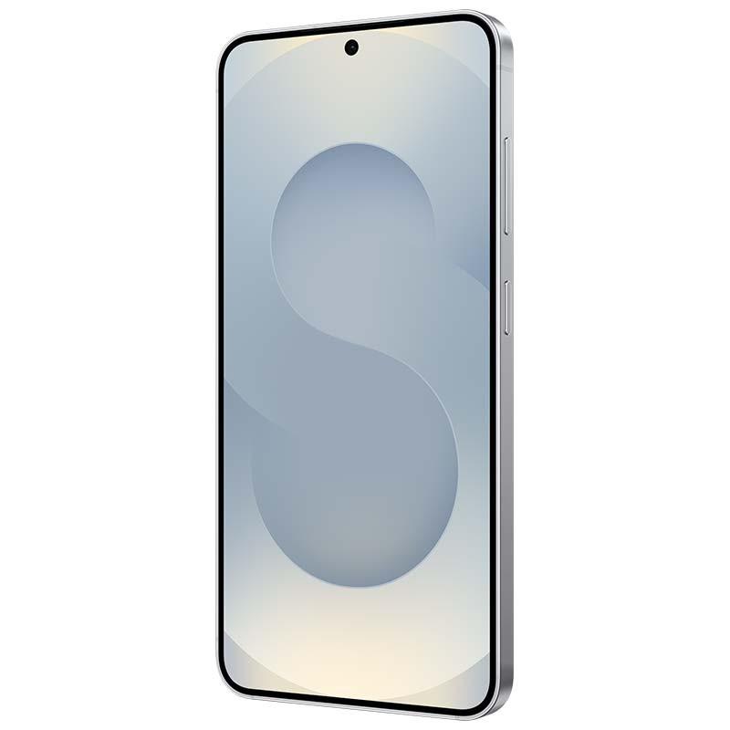 Samsung Galaxy S25 5G 12GB/512GB Gris - vista frontal y lateral izquierdo