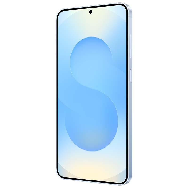 Samsung Galaxy S25+ 5G 12GB/256GB Azul - vista frontal y lateral derecho