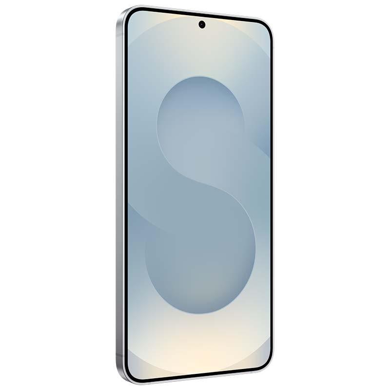 Samsung Galaxy S25+ 5G 12GB/256GB Gris - vista frontal y lateral izquierdo