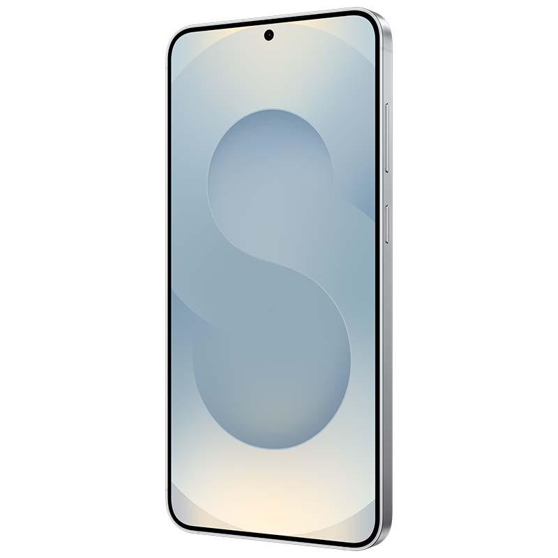 Samsung Galaxy S25+ 5G 12GB/256GB Gris - vista frontal y lateral derecho
