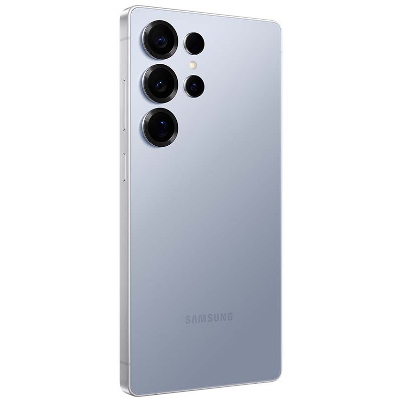 Samsung Galaxy S25 Ultra 5G 12GB/512GB Azul Titânio - vista traseira e lateral direita