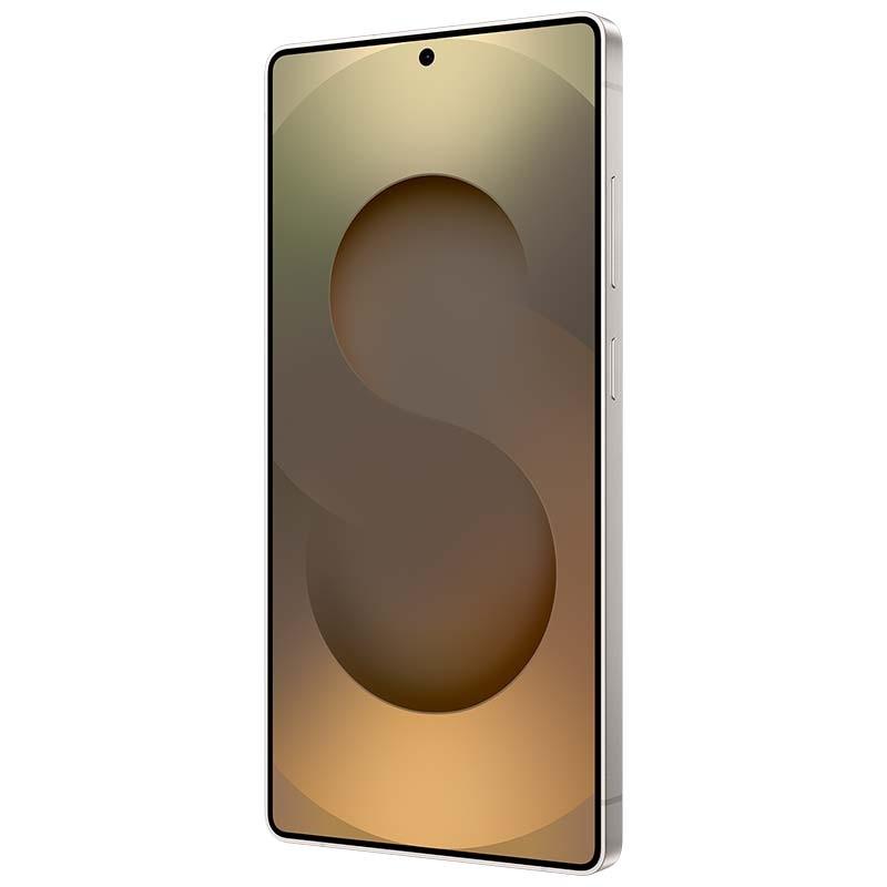Samsung Galaxy S25 Ultra 5G 12GB/512GB Gris Titanio - vista frontal y lateral derecho