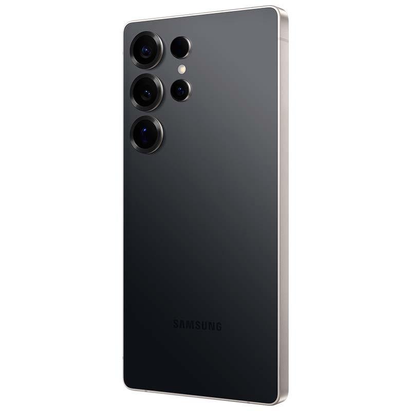 Samsung Galaxy S25 Ultra 5G 12GB/512GB Negro Titanio - vista trasera y lateral izquierdo
