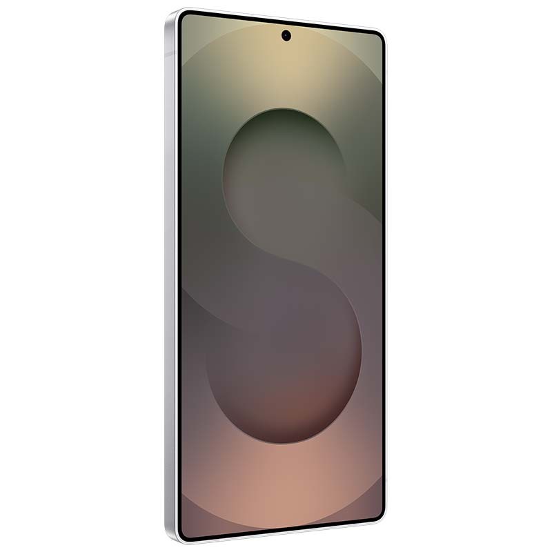 Samsung Galaxy S25 Ultra 5G 12GB/512GB Plata Titanio - vista frontal y lateral izquierdo