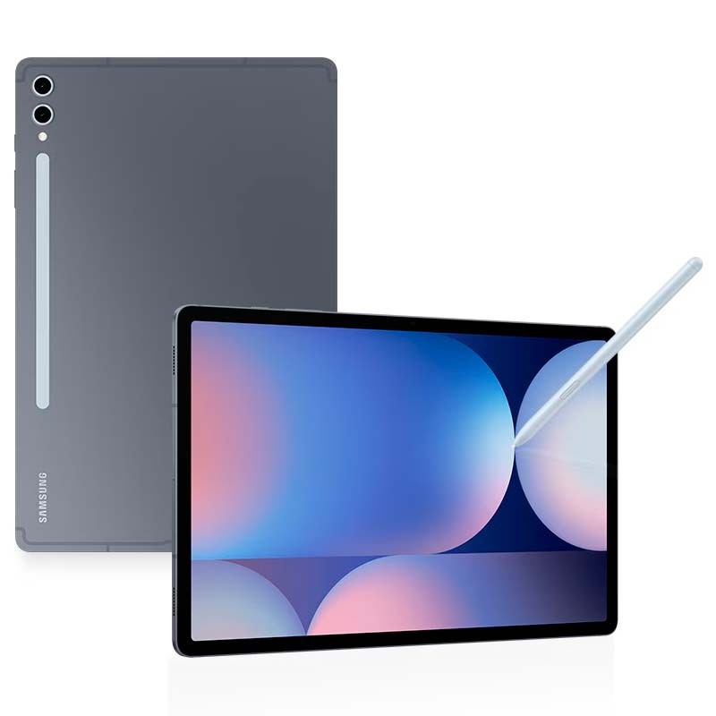 Samsung Galaxy Tab S10+ 12GB/256GB Wi-Fi Gris - vista frontal y trasera