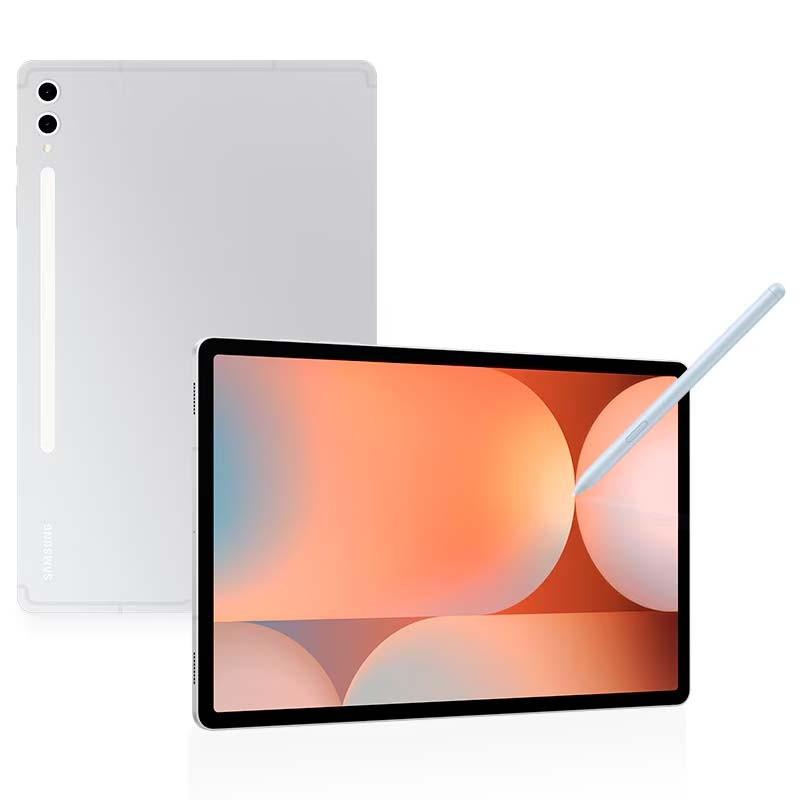 Samsung Galaxy Tab S10+ 12GB/256GB Wi-Fi Plata - vista frontal y trasera