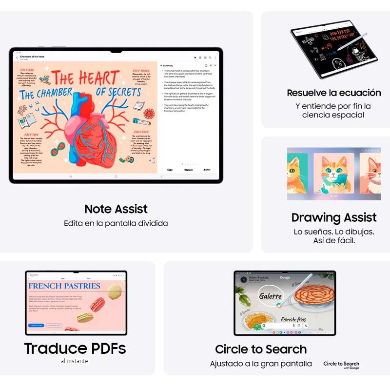 Samsung Galaxy Tab S10 Ultra 12GB/256GB Wi-Fi Gris - Galaxy AI