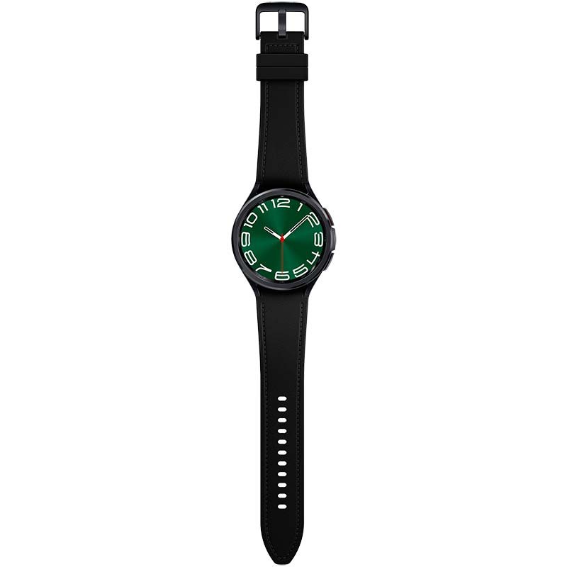 correa de piel del Reloj inteligente Samsung Galaxy Watch6 Classic R960 47mm BT Negro