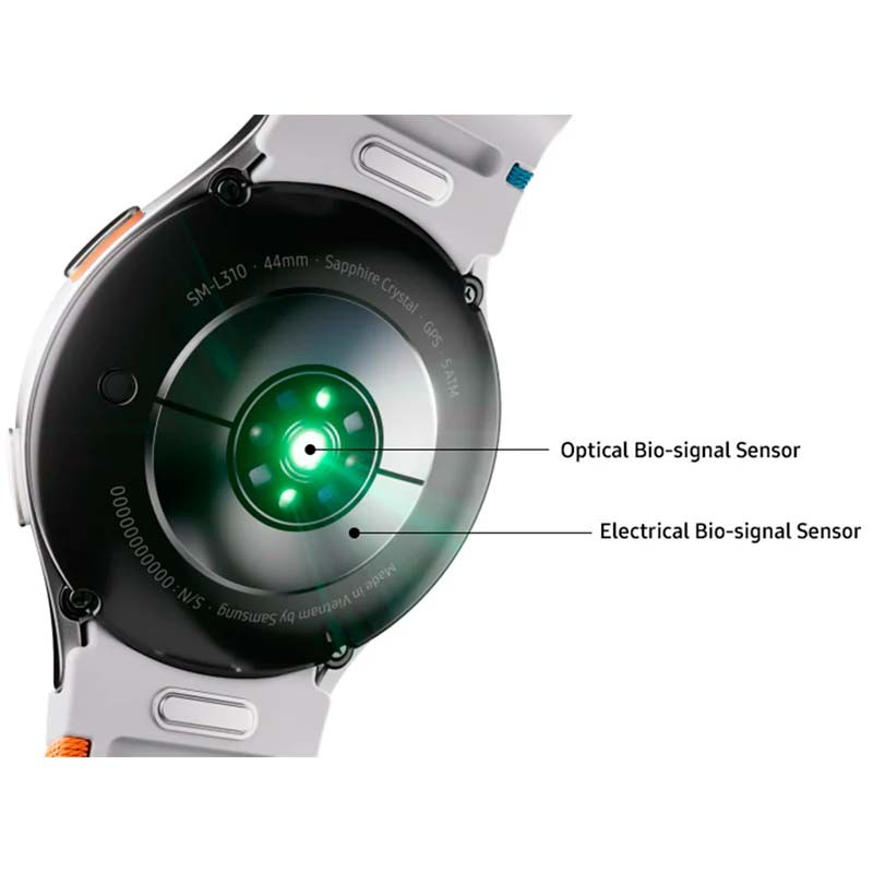 sensor BioActive del Reloj inteligente Samsung Galaxy Watch7 L315 44mm 4G Verde