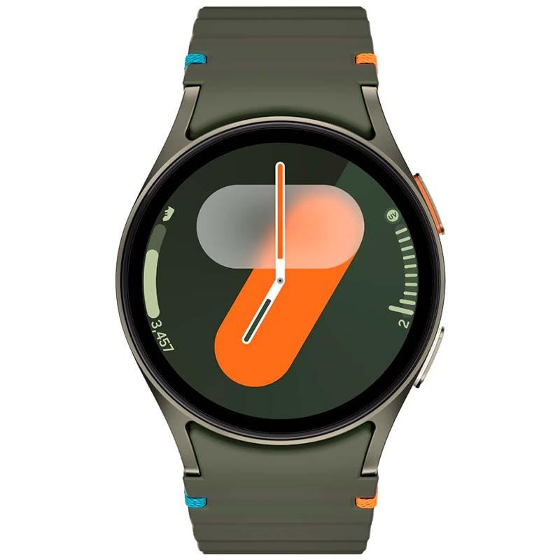 vista frontal do Relógio inteligente Samsung Galaxy Watch7 L305 40mm 4G Verde