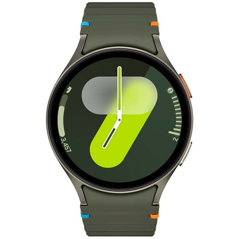 vista frontal del Reloj inteligente Samsung Galaxy Watch7 L315 44mm 4G Verde