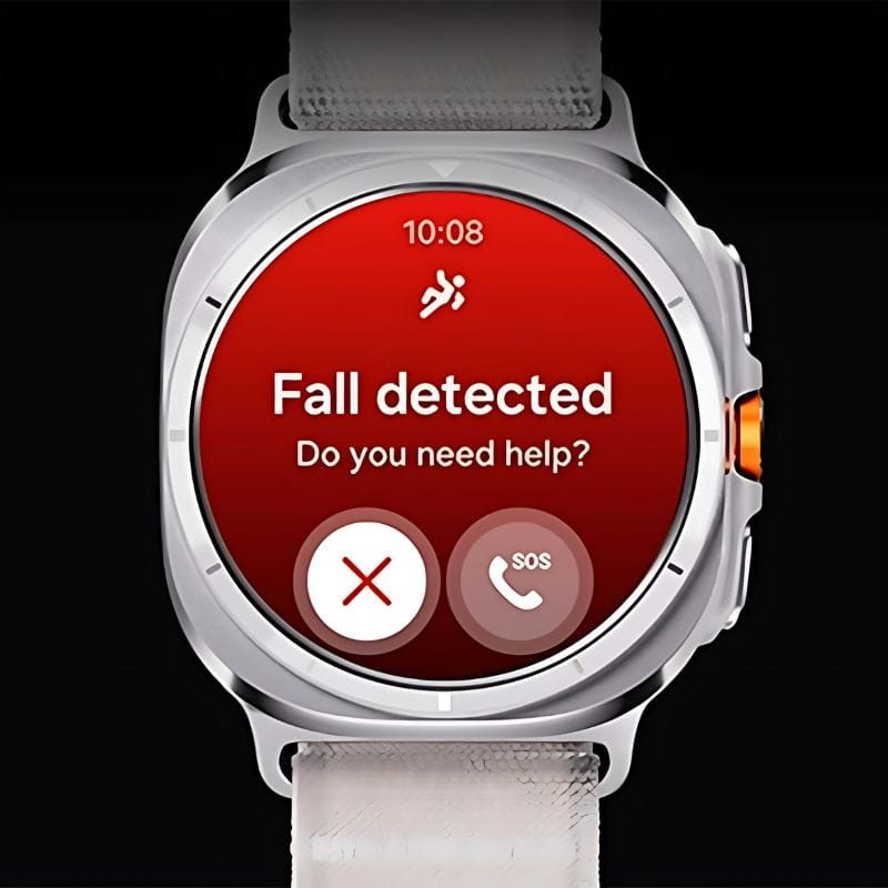 detección de caídas del Reloj inteligente Samsung Galaxy Watch Ultra LTE Blanco