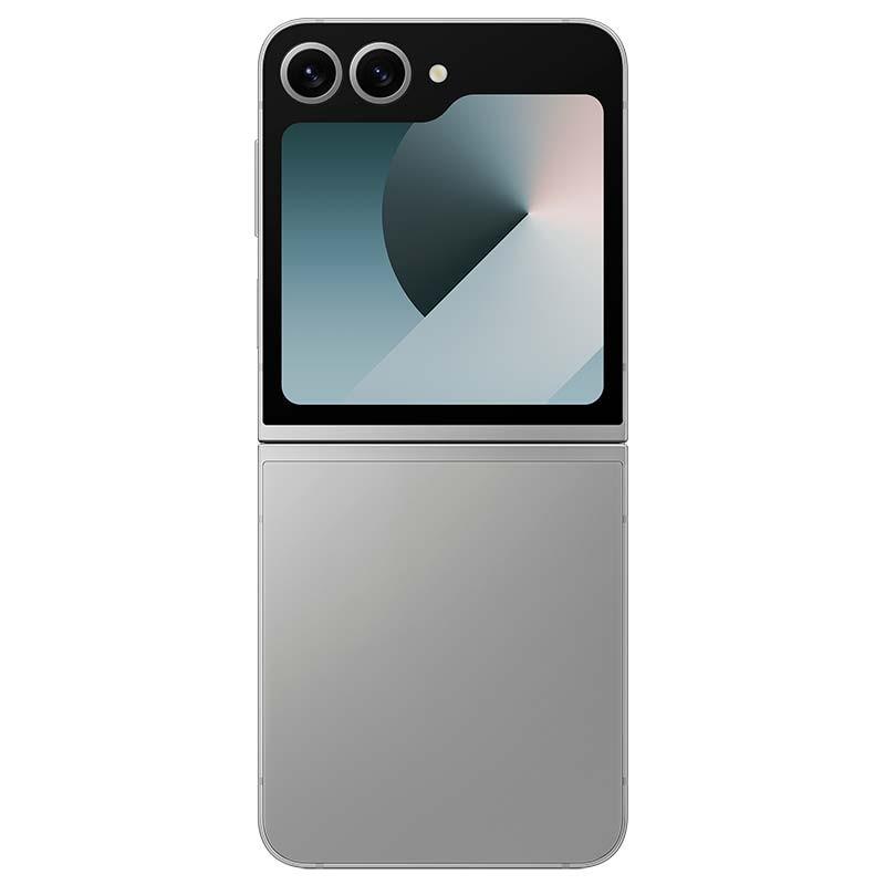 vista trasera del Teléfono móvil Samsung Galaxy Z Flip6 5G 12GB/512GB Gris desplegado