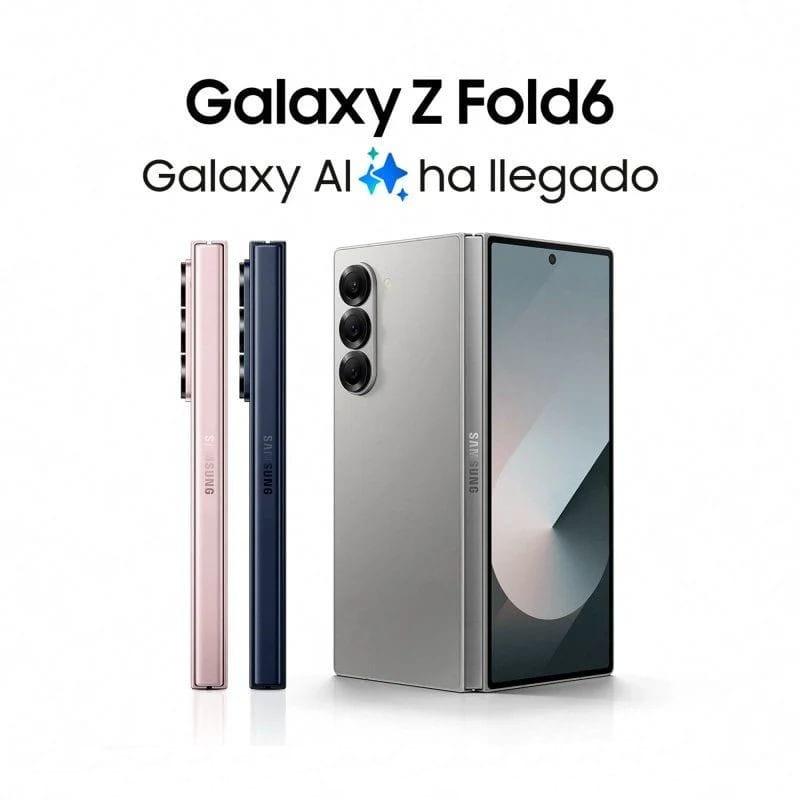 Colores de Samsung Galaxy Z Fold6 5G 12GB/256GB Azul Oscuro - Teléfono Móvil