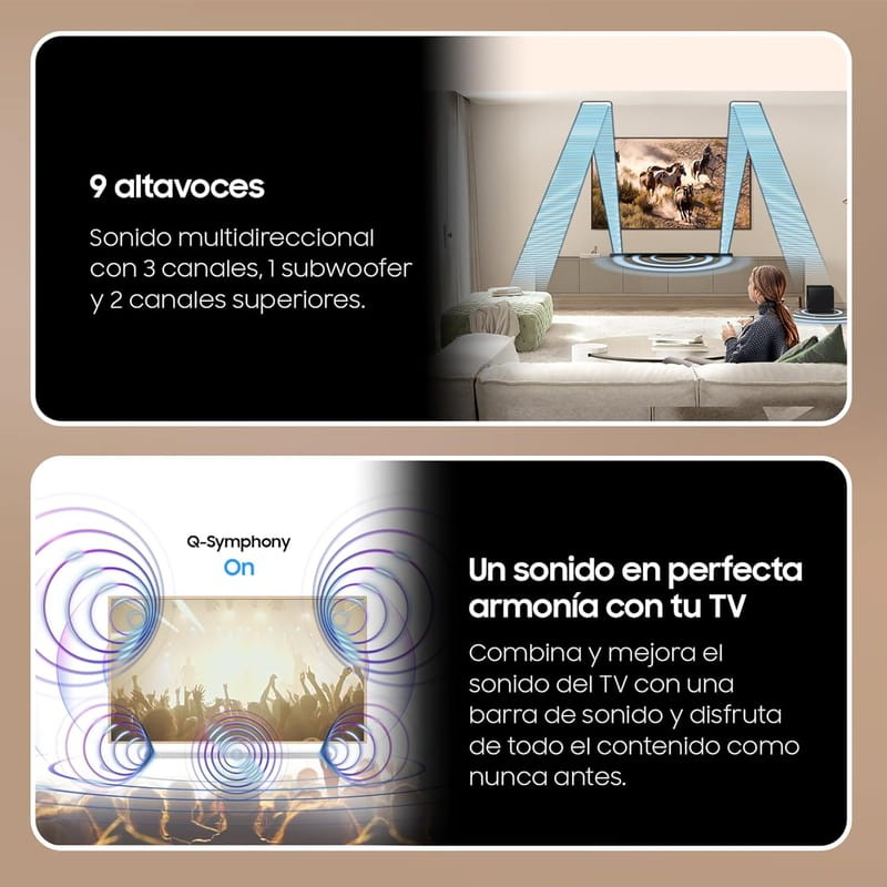 Samsung HW-S800D 3.1.2 canales Negro - Barra de sonido Fotos reales 9 altavoces