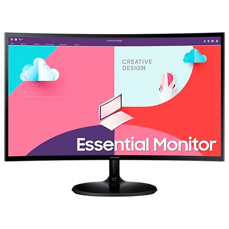 Monitor Gaming Samsung LS24C360EAUXEN 24 FullHD Curvo FreeSync