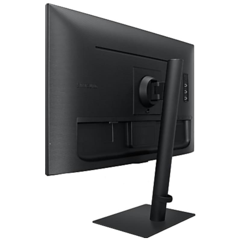 Samsung LS27B800PXPXEN 27 4K Ultra HD IPS Negro - Monitor PC Vista trasera lado derecha