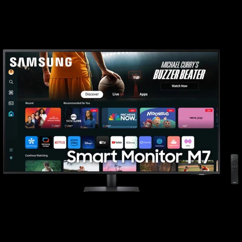 Samsung M70D 43" 4K Ultra HD VA Noir - Moniteur Smart