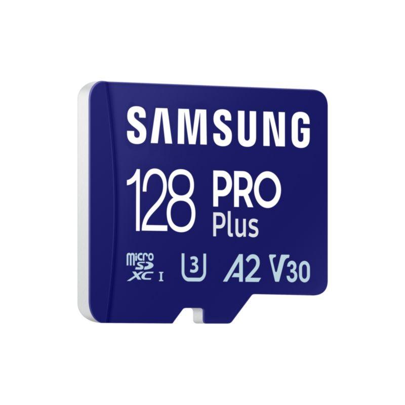 Perspectiva de la Memoria Flash Samsung MB-MD128SA/EU 128GB MicroSDXC