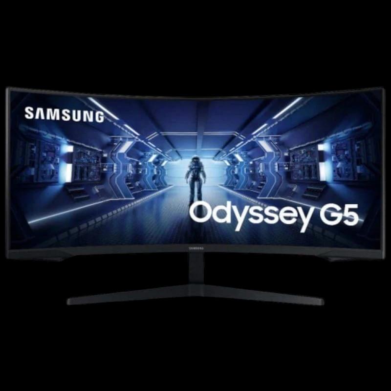 Samsung Odyssey G5 LC34G55TWWP 34 QHD VA UltraWide Curvo 165Hz FreeSync Premium Negro - Monitor gaming